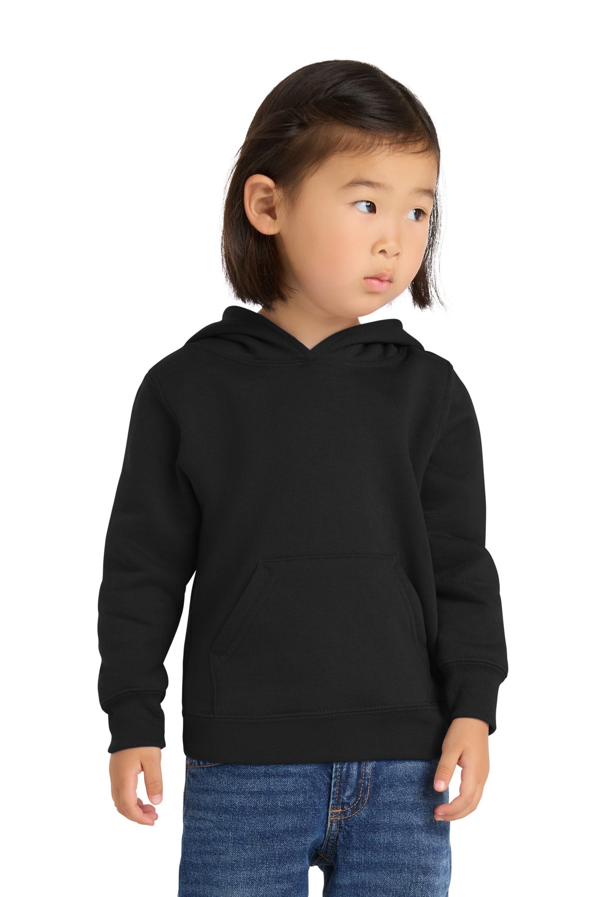 Port & Co Toddler Core Fleece Pullover Hooded Sweatshirt