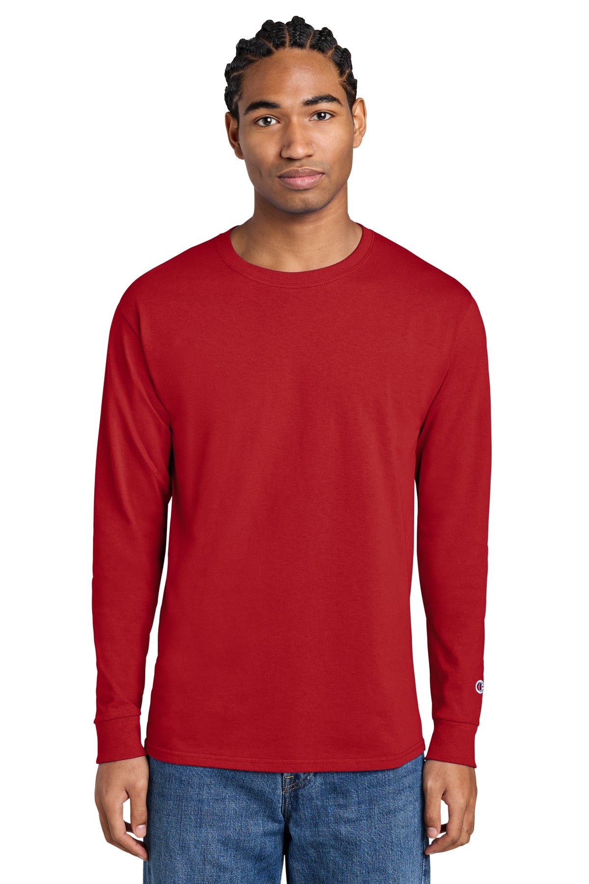 Champion Jersey Long Sleeve Tee