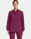 Cherokee - Women's 2-Pocket Zip Up Scrub Jacket (All Colors)