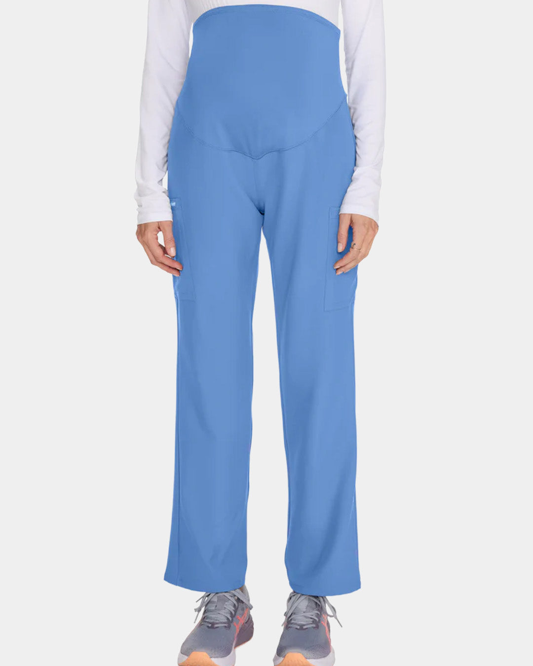 Cherokee - Women's 3-Pocket Maternity Straight Leg Pant (All Colors)
