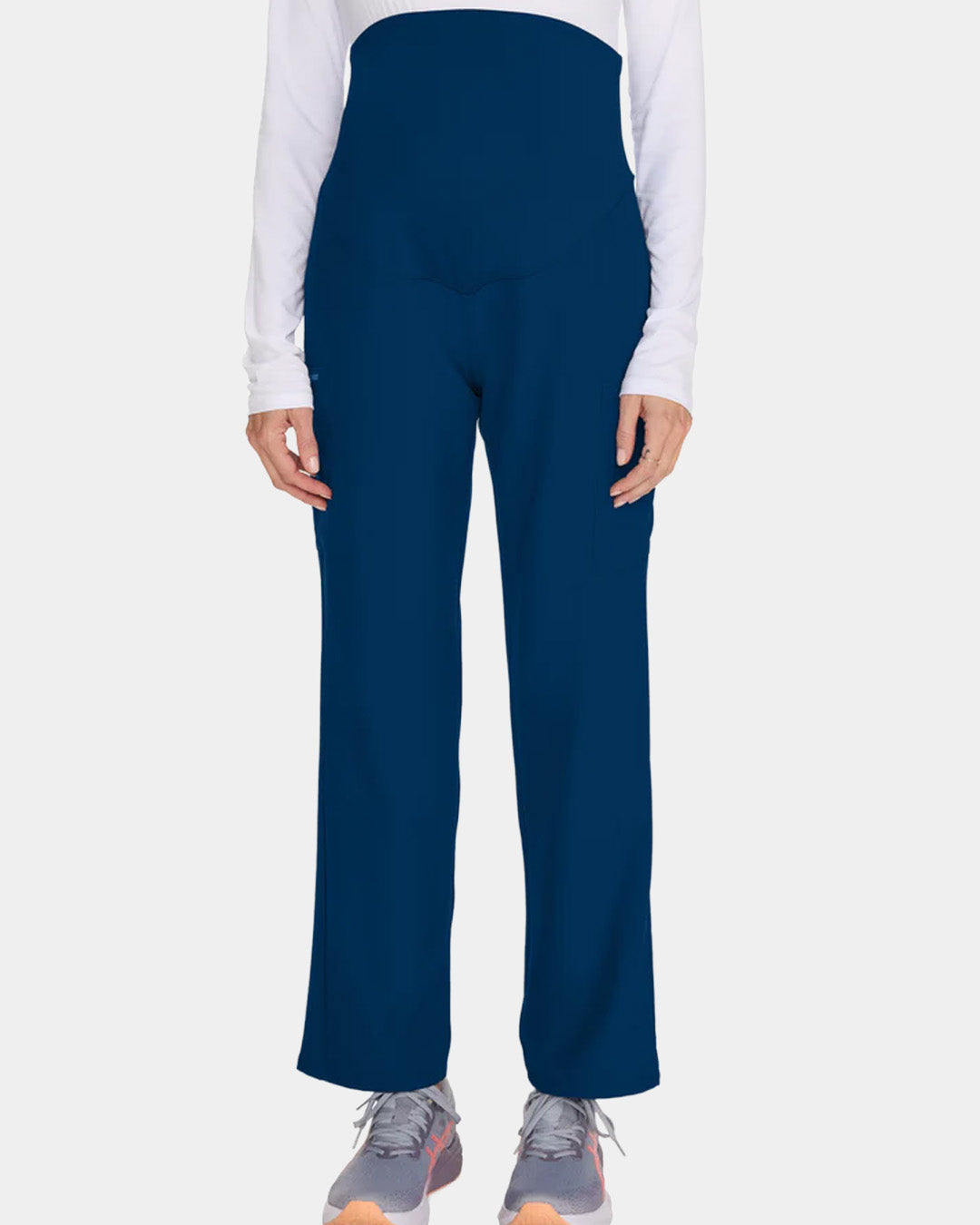 Cherokee - Women's 3-Pocket Maternity Straight Leg Pant (All Colors)