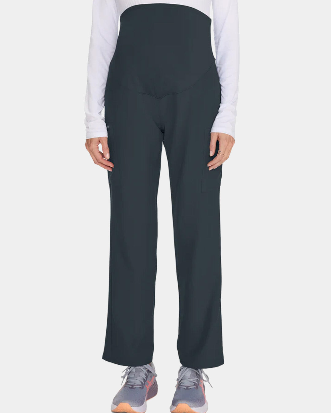 Cherokee - Women's 3-Pocket Maternity Straight Leg Pant (All Colors)