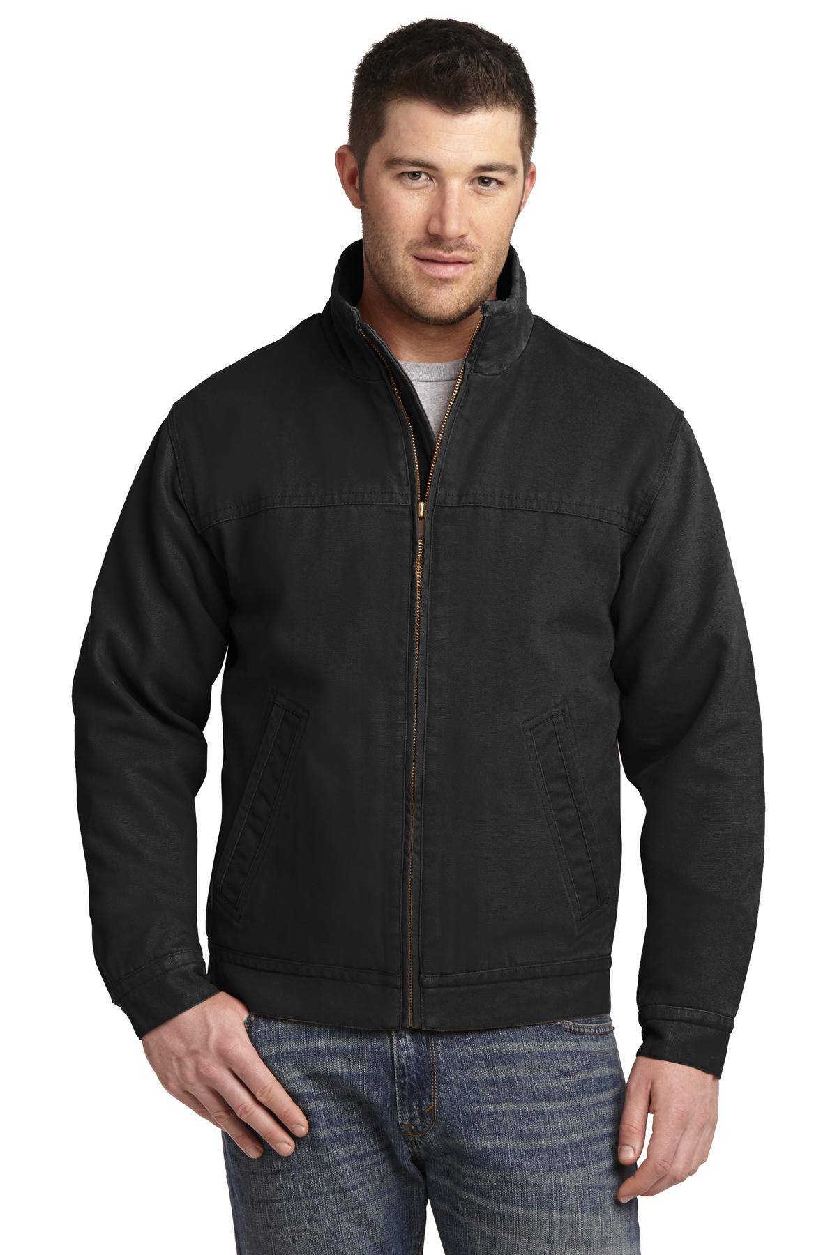 CornerStone Washed Duck Cloth Flannel-Lined Work Jacket