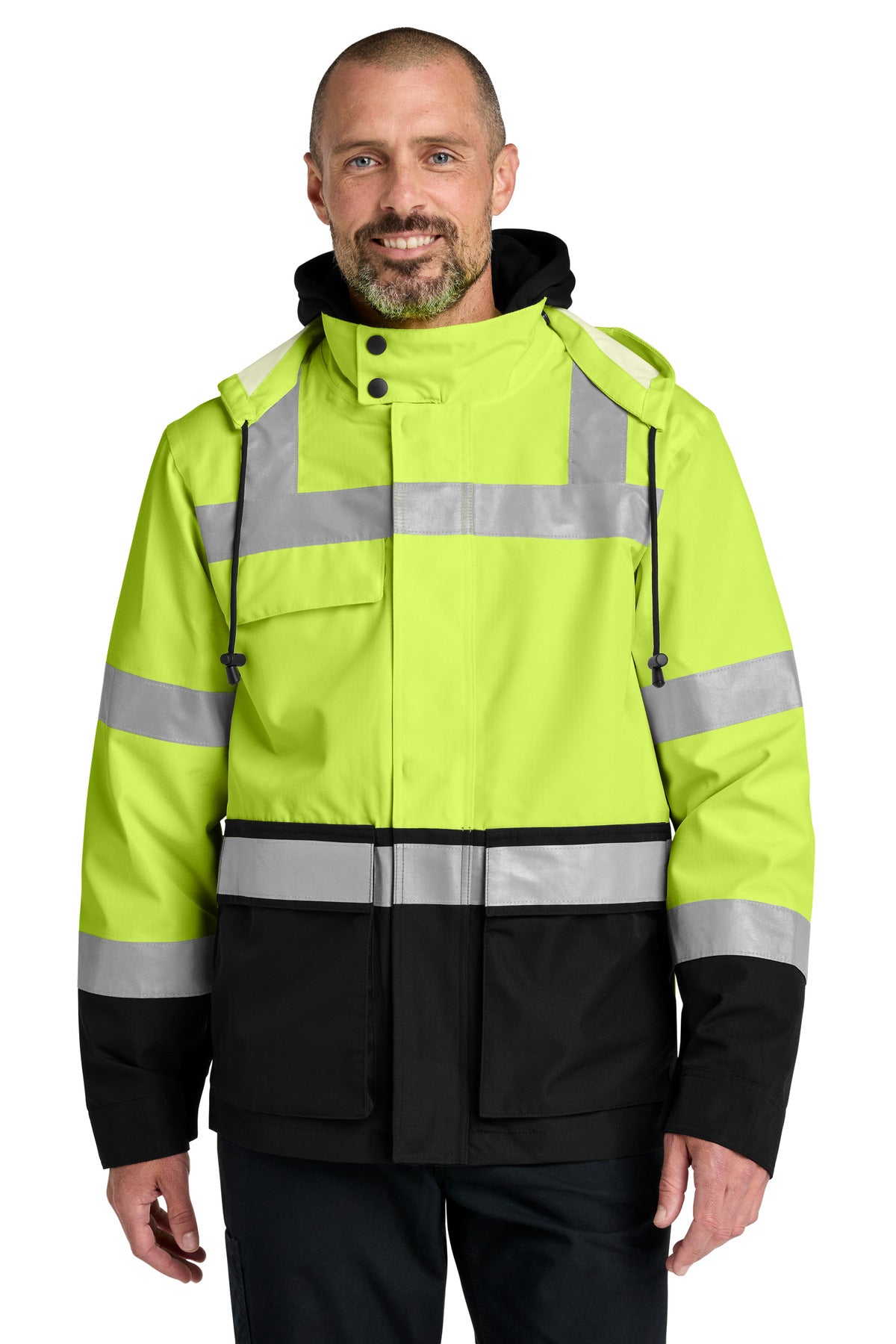 CornerStone ANSI 107 Class 3 Waterproof Ripstop 3-In-1 Parka