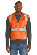 CornerStone  ANSI 107 Class 2 Mesh Six-Pocket Zippered Vest