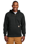 Carhartt  Rain Defender  Paxton Heavyweight Hooded Zip Mock Sweatshirt