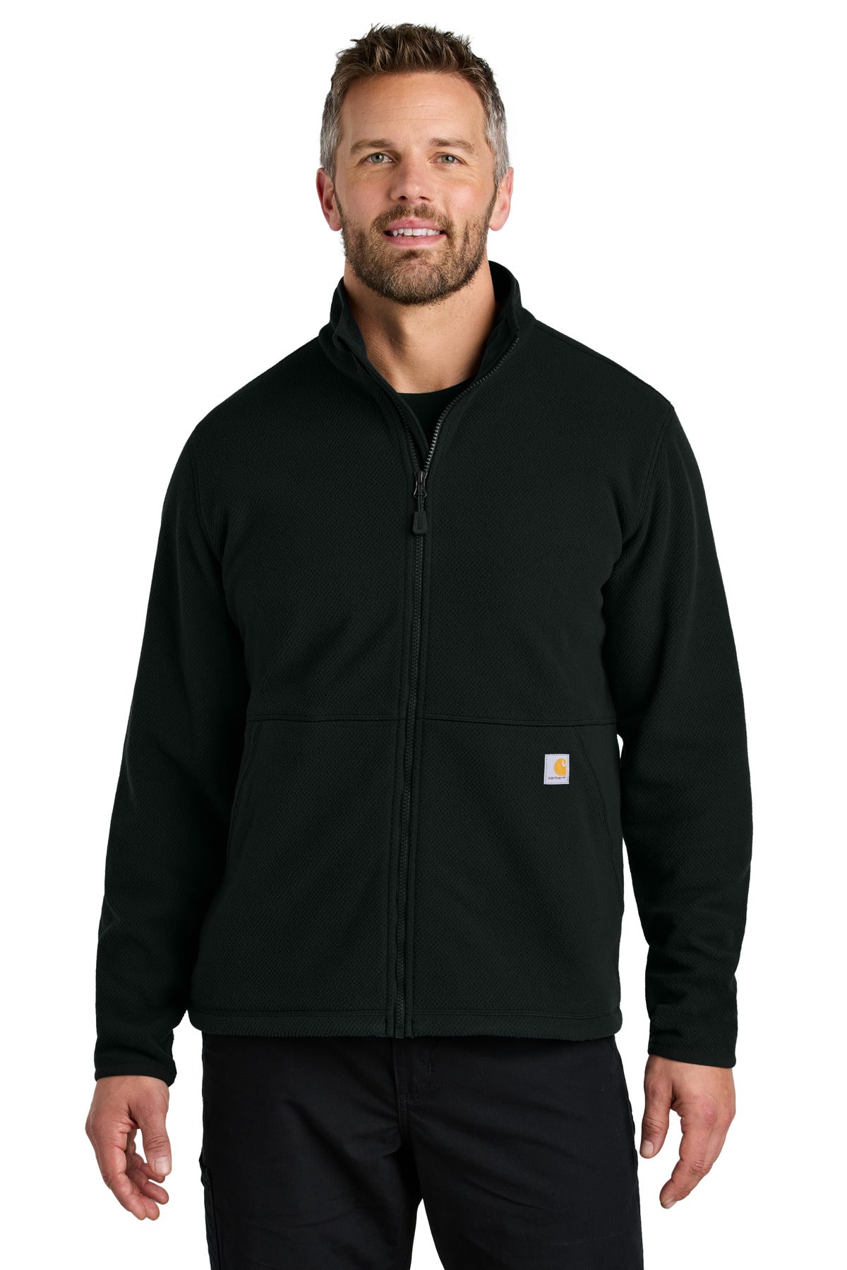 Carhartt Textured Full-Zip Fleece Jacket
