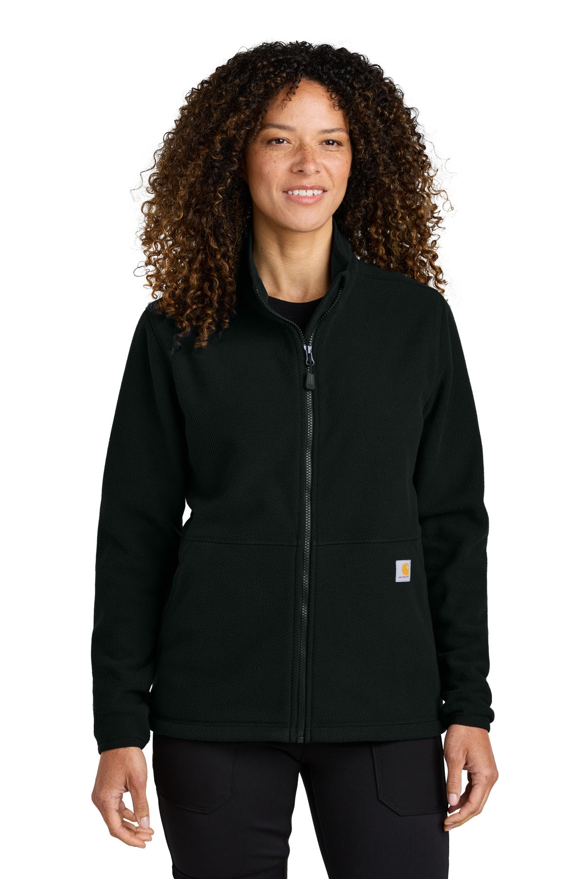 Carhartt Women's Textured Full-Zip Fleece Jacket