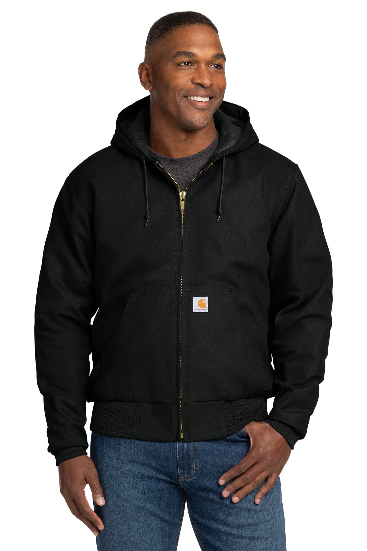 Carhartt  Quilted-Flanne-Lined Duck Active Jac