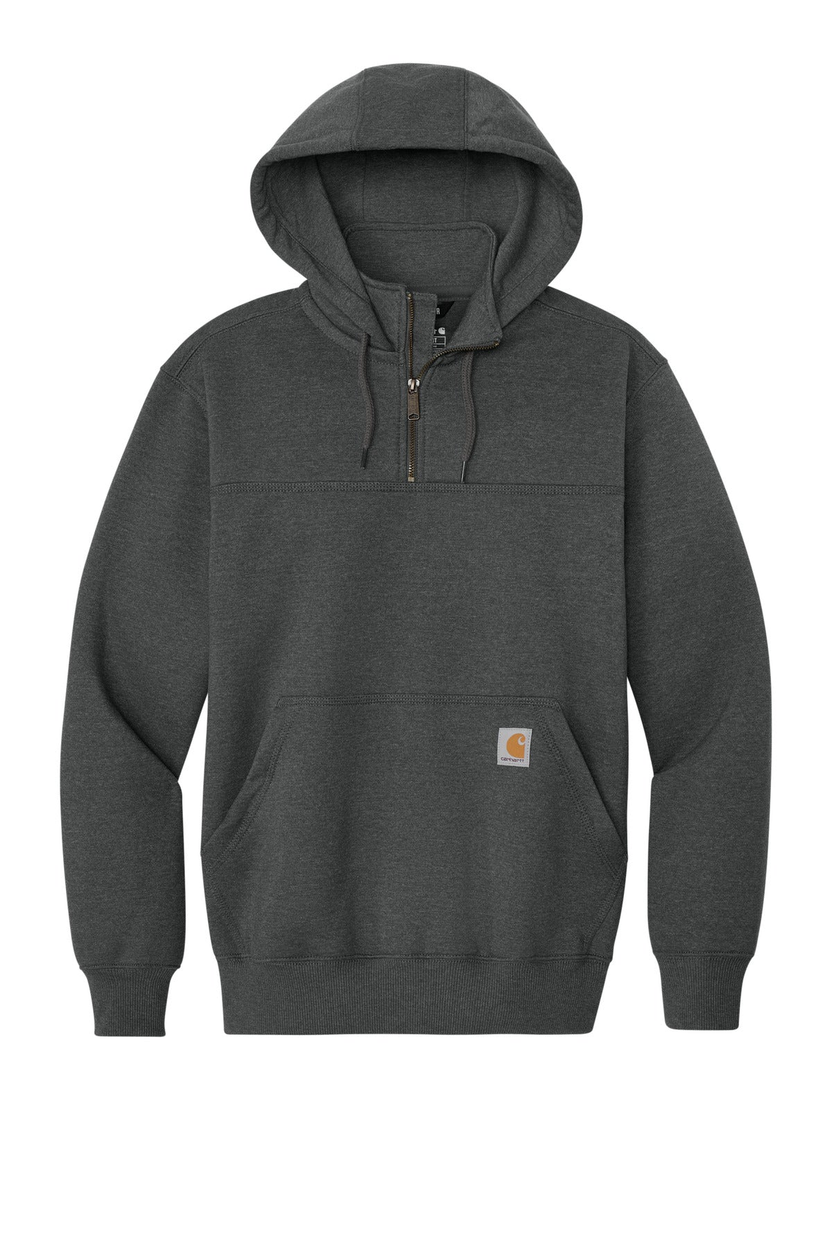 Carhartt Tall Rain Defender Paxton Heavyweight Hooded Zip Mock Sweatshirt