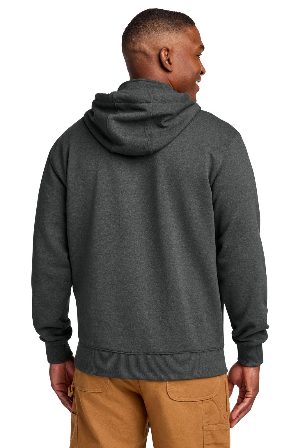 Carhartt Tall Rain Defender Paxton Heavyweight Hooded Zip Mock Sweatshirt