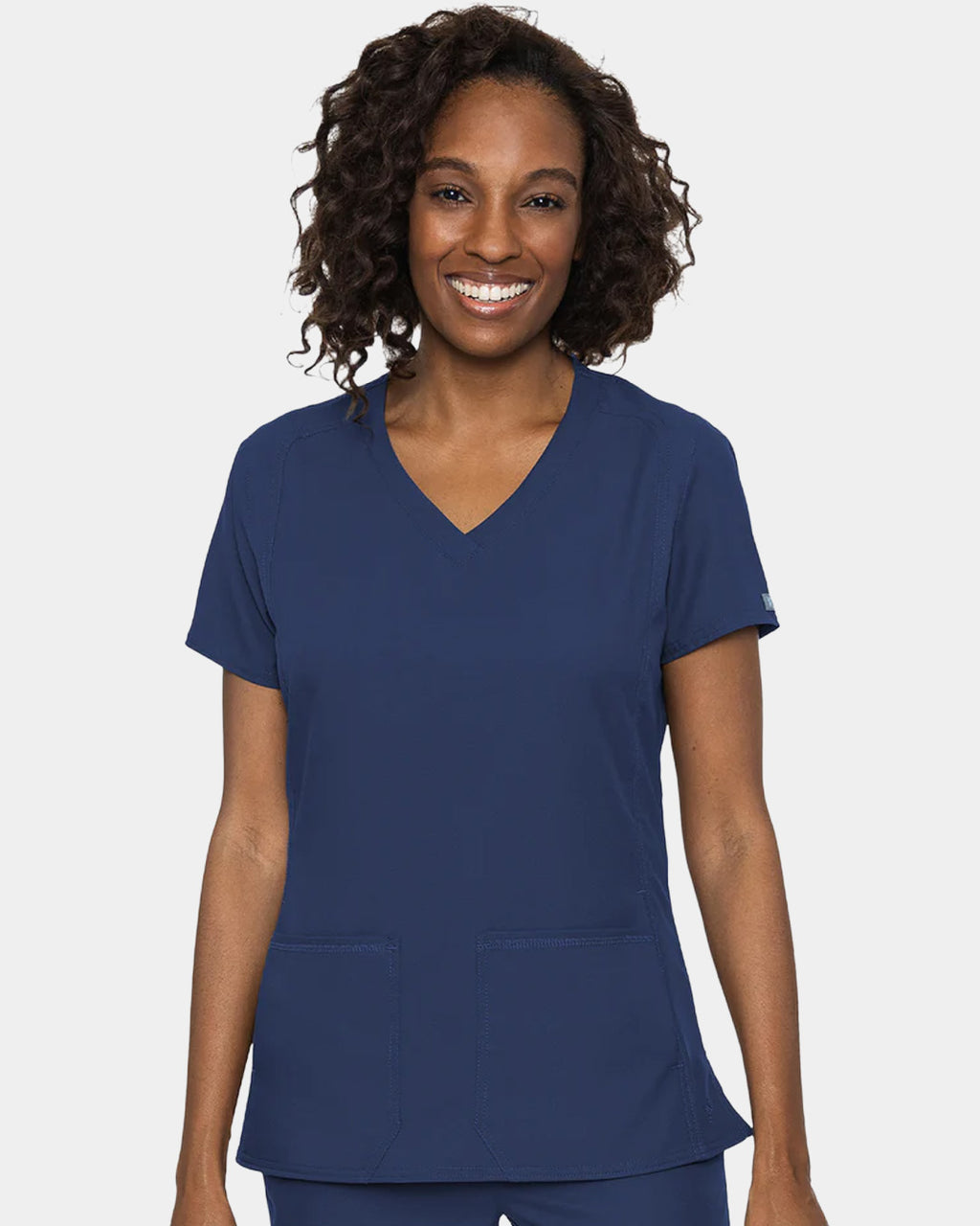 Med Couture - Women's 4-Pocket Shaped Shoulder Seam Top