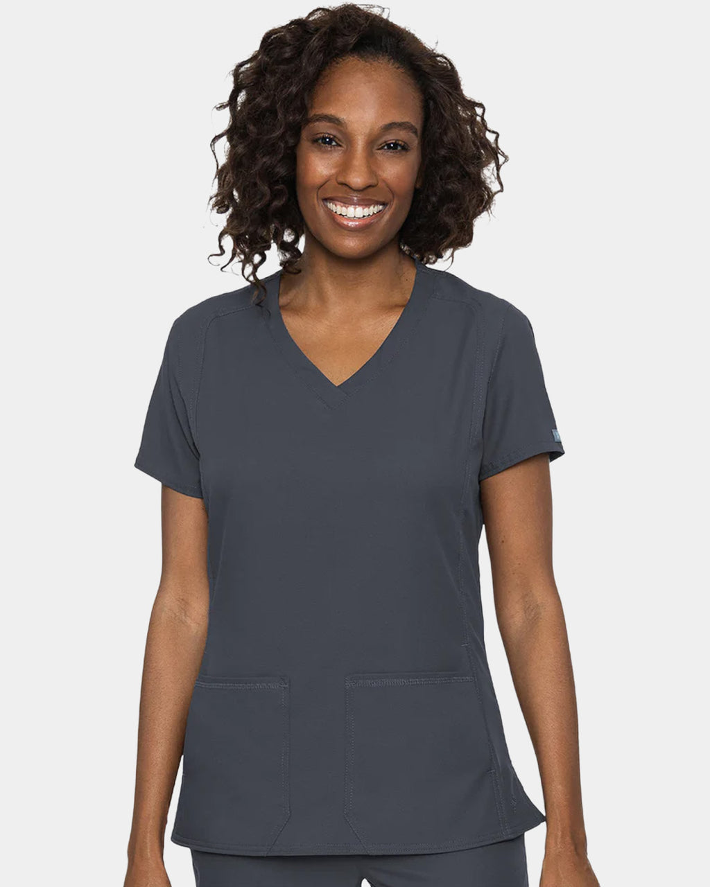 Med Couture - Women's 4-Pocket Shaped Shoulder Seam Top