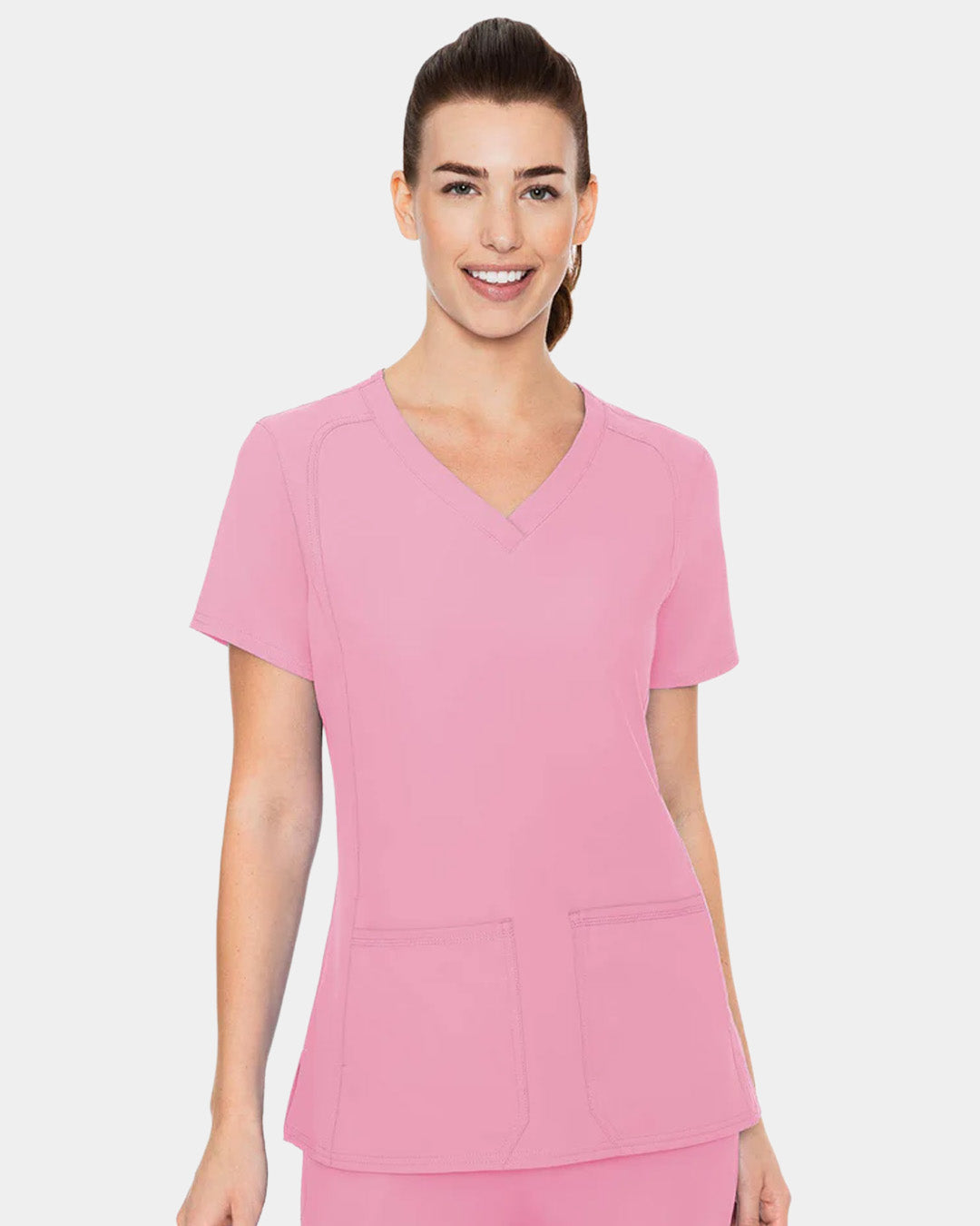 Med Couture - Women's 4-Pocket Shaped Shoulder Seam Top