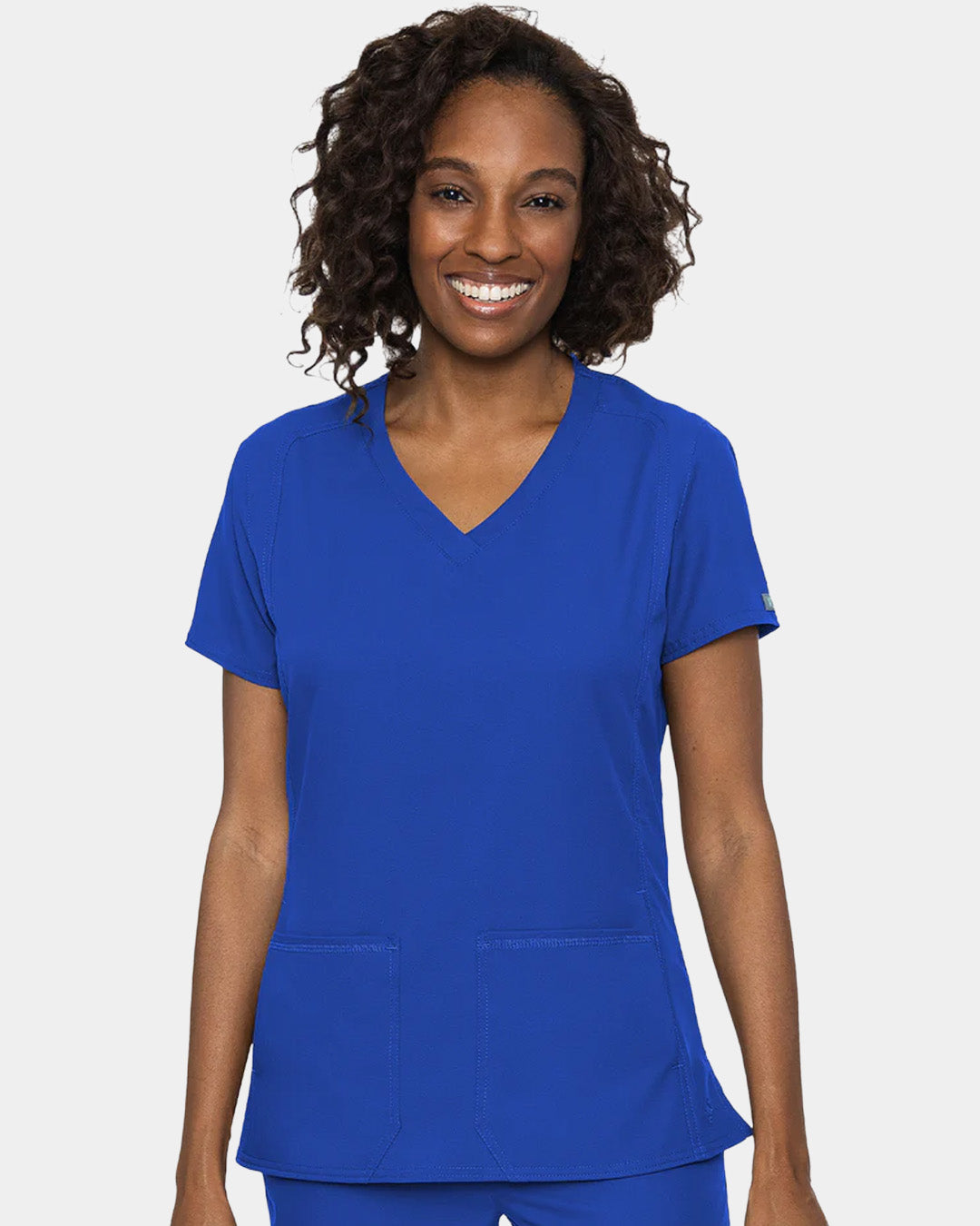 Med Couture - Women's 4-Pocket Shaped Shoulder Seam Top