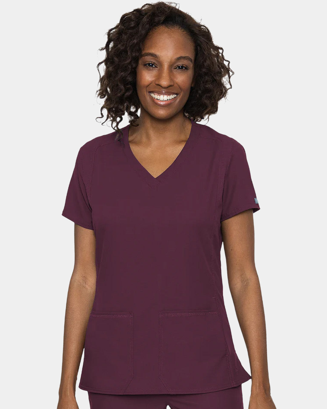 Med Couture - Women's 4-Pocket Shaped Shoulder Seam Top