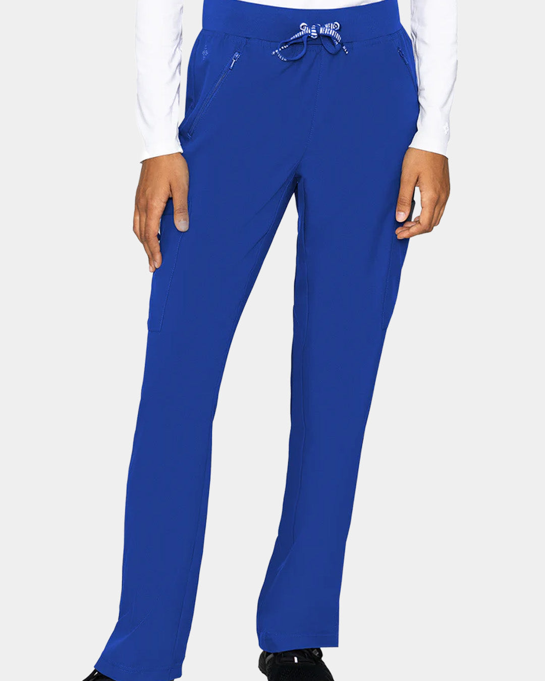 Med Couture - Women's 4-Pocket Jersey-Knit Waistband Pant (All Colors)