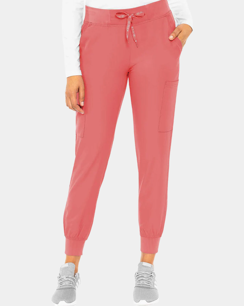 Med Couture - Women's 6-Pocket Jersey-Knit Waistband Jogger Pant (All Colors)