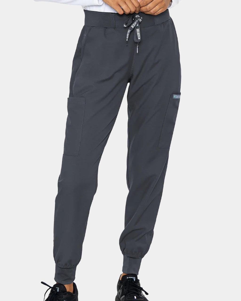 Med Couture - Women's 6-Pocket Jersey-Knit Waistband Jogger Pant (All Colors)