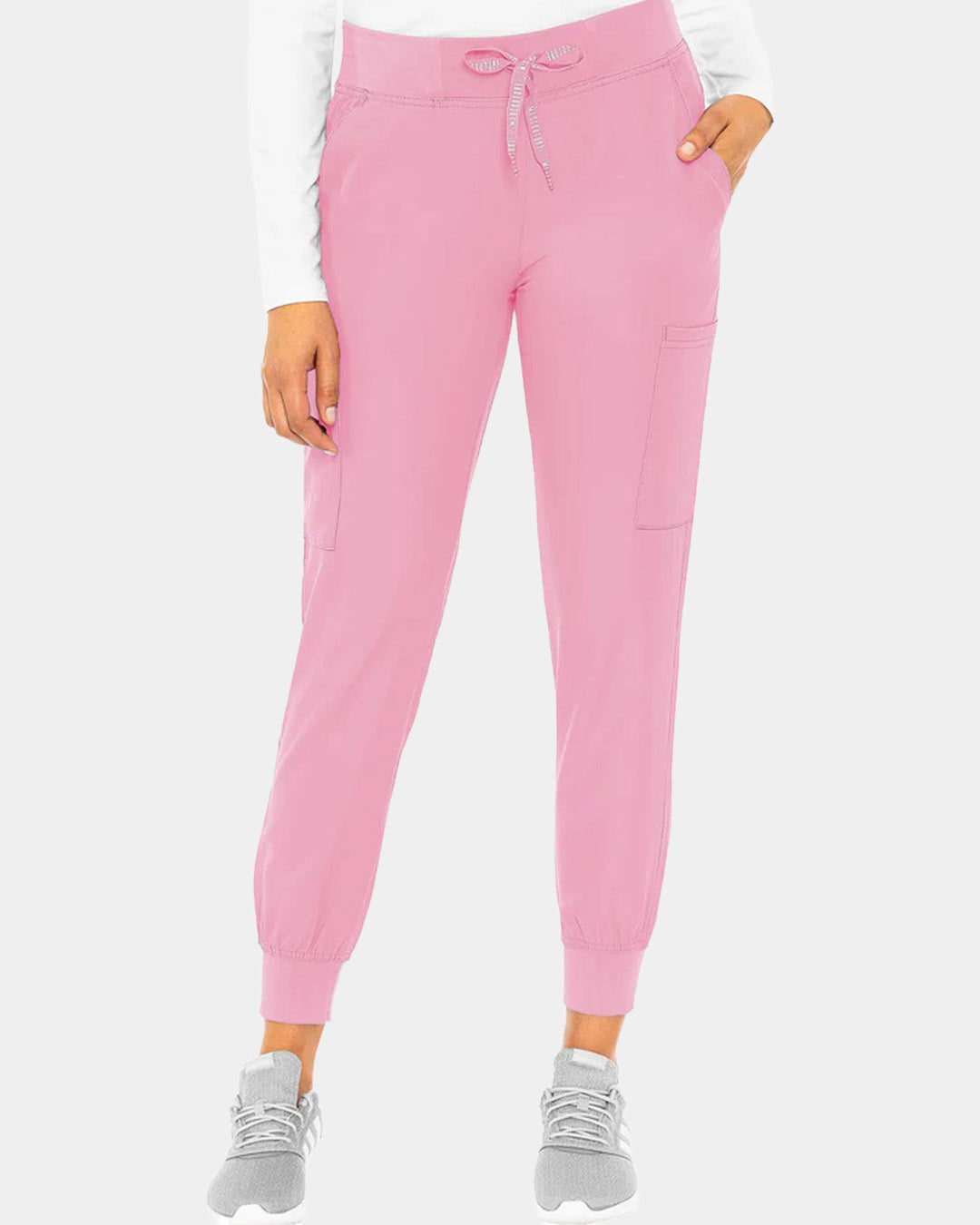 Med Couture - Women's 6-Pocket Jersey-Knit Waistband Jogger Pant (All Colors)