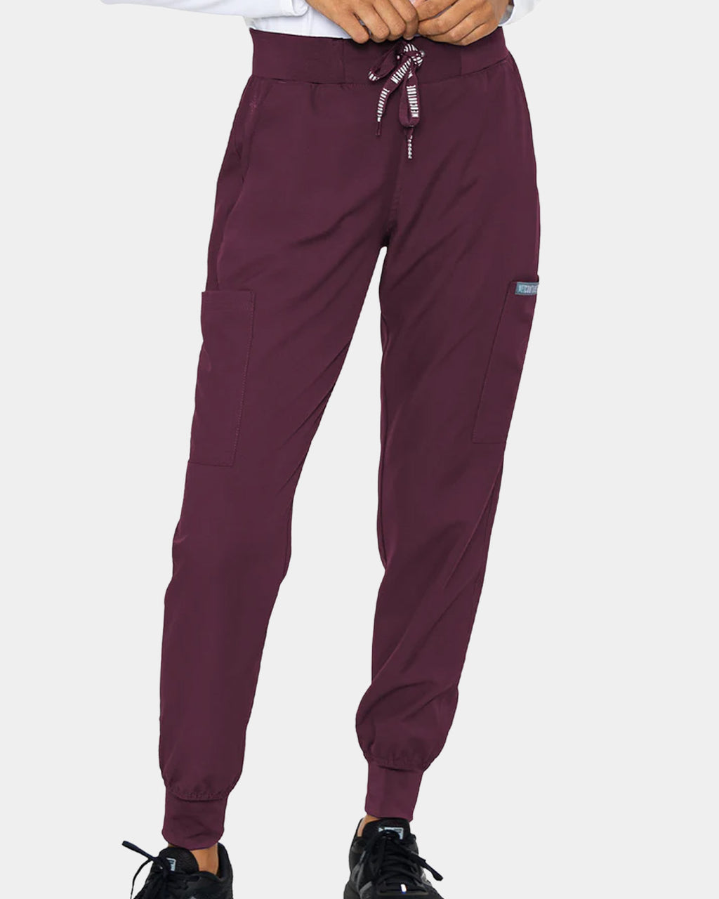 Med Couture - Women's 6-Pocket Jersey-Knit Waistband Jogger Pant (All Colors)