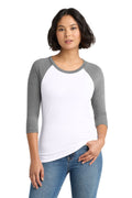 District Women's Perfect Tri 3/4-Sleeve Raglan