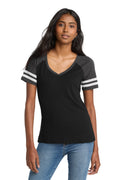 District  Women's Game V-Neck Tee