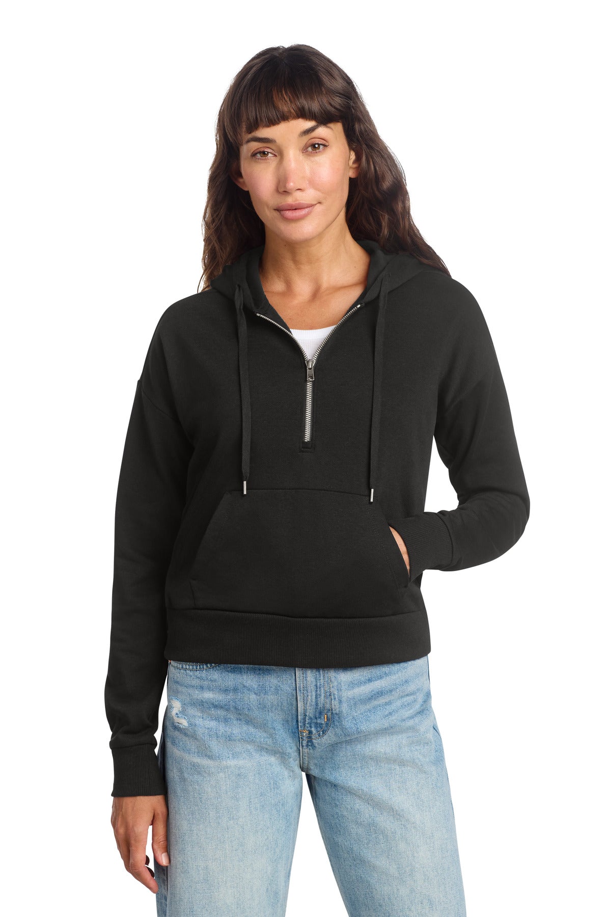 District Women's Perfect Tri Fleece 1/2-Zip Pullover