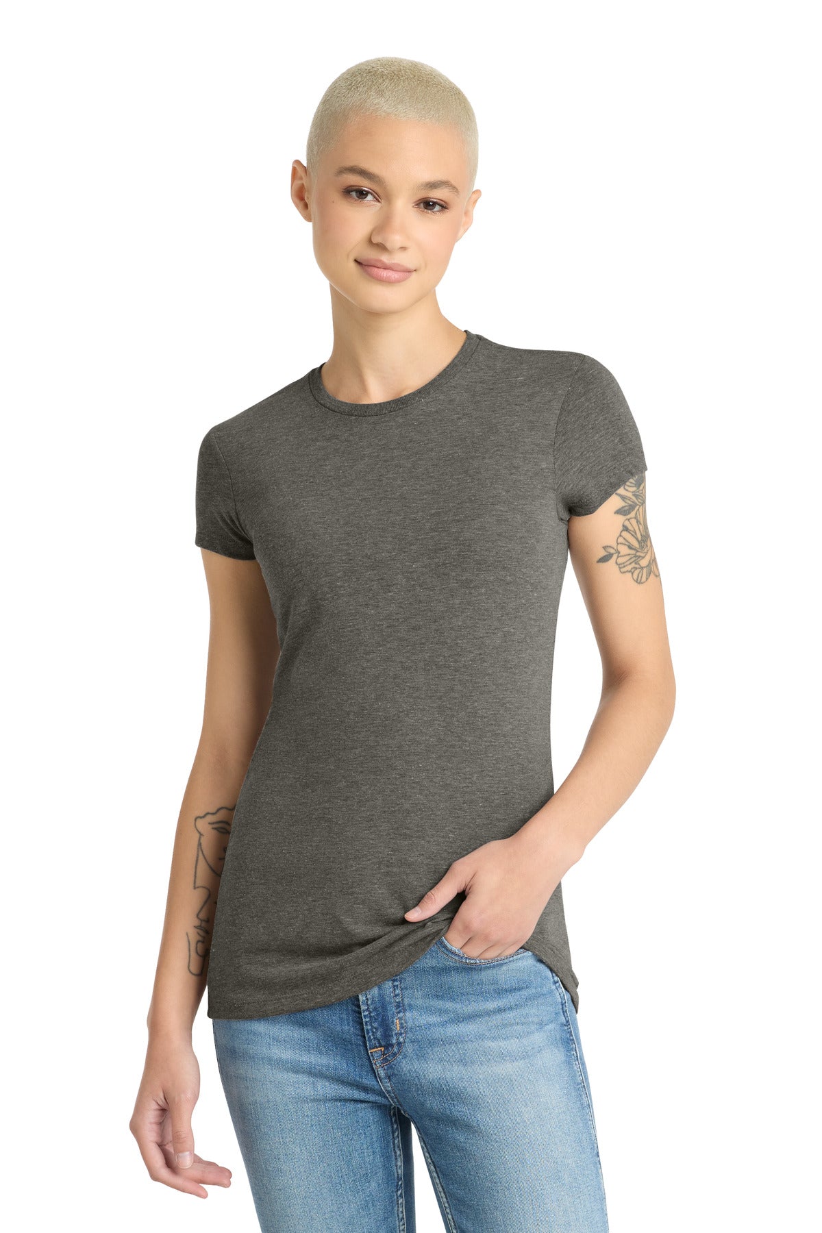 District  Women's Fitted Perfect Tri  Tee