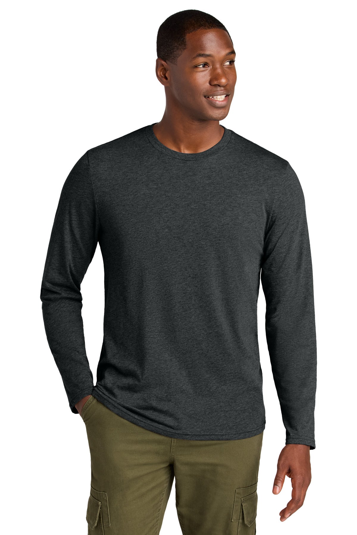 District Perfect Weight CVC Long Sleeve Tee