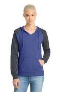 District Women's Lightweight Fleece Raglan Hoodie