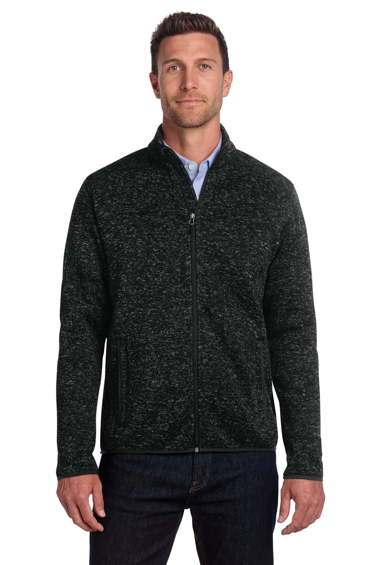Port Authority Sweater Fleece Jacket