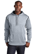 Sport-Tek Tech Fleece Colorblock Hooded Sweatshirt