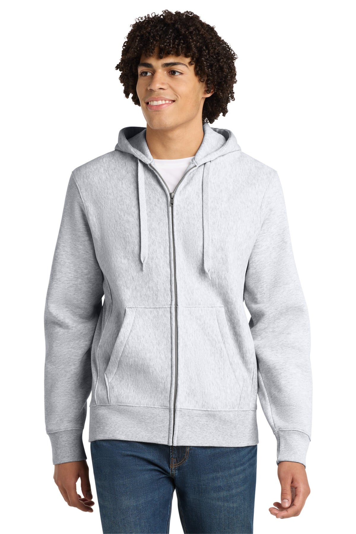 Sport-Tek Super Heavyweight Full-Zip Hooded Sweatshirt