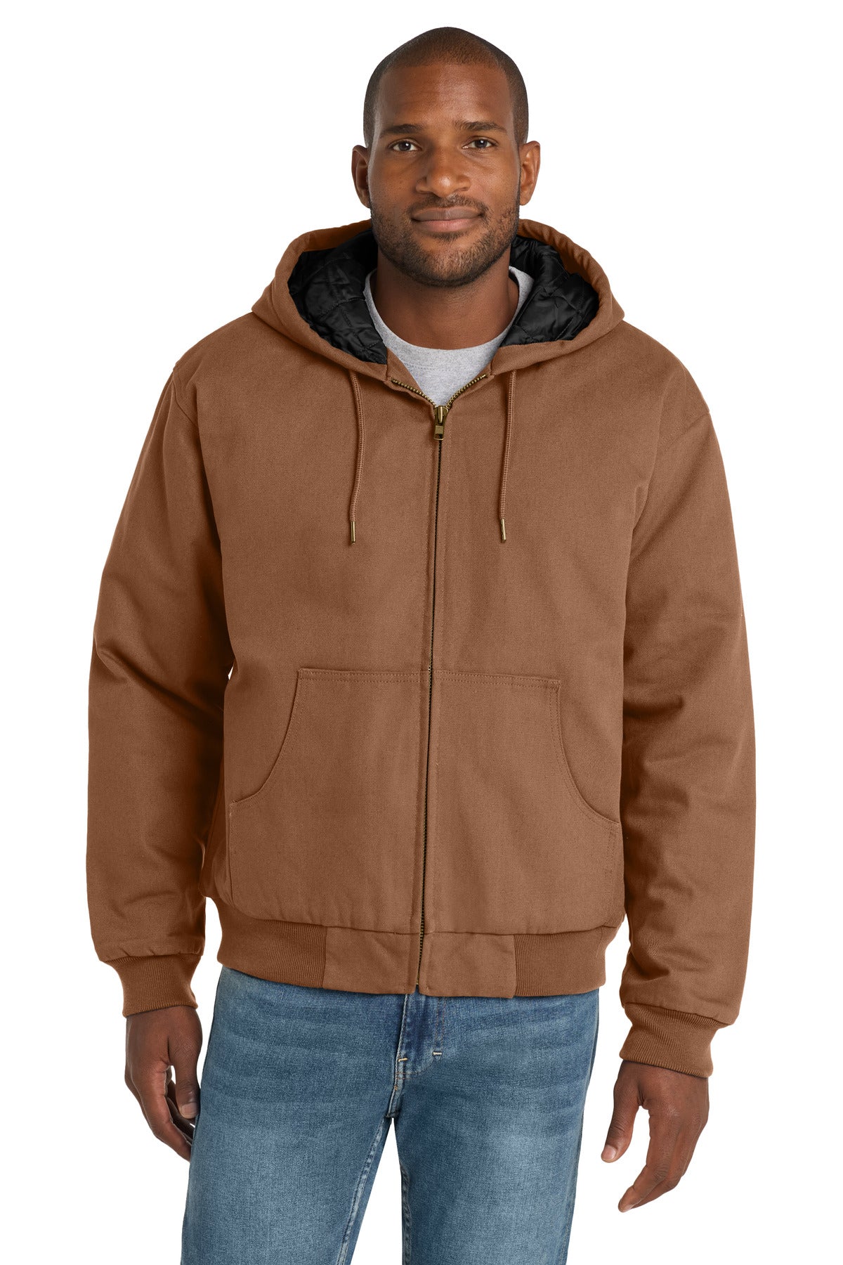 CornerStone - Duck Cloth Hooded Work Jacket