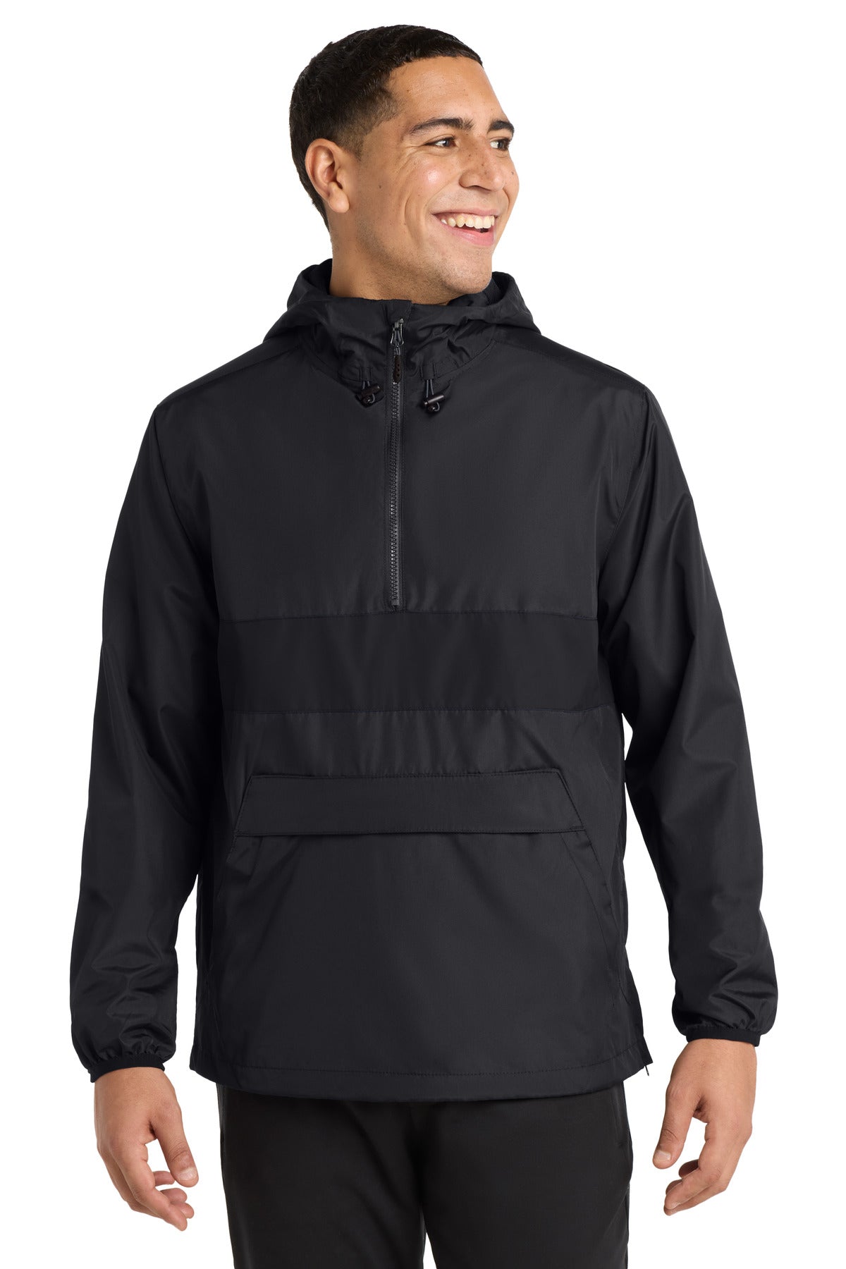 Sport-Tek Zipped Pocket Anorak