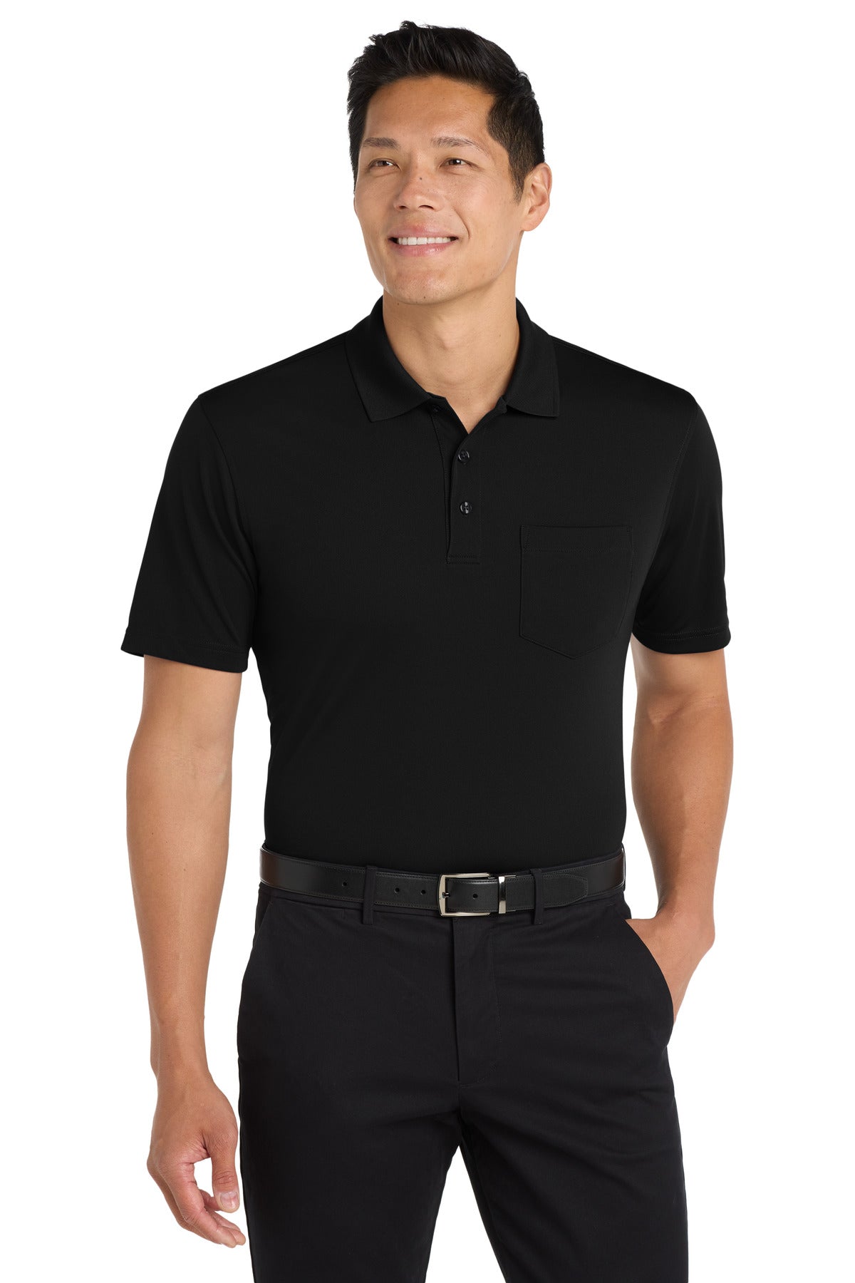 Port Authority Dry Zone UV Micro-Mesh Pocket Polo