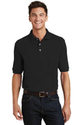 Port Authority Heavyweight Cotton Pique Polo with Pocket