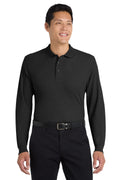 Port Authority Silk Touch Long Sleeve Polo