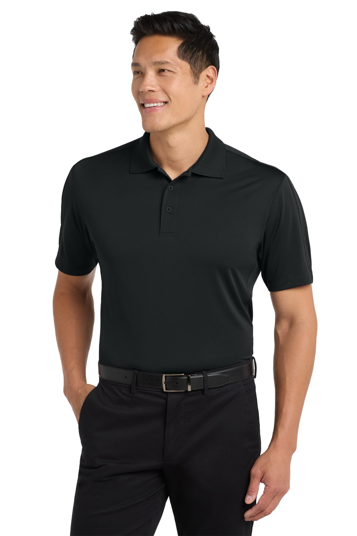 Port Authority Diamond Jacquard Polo