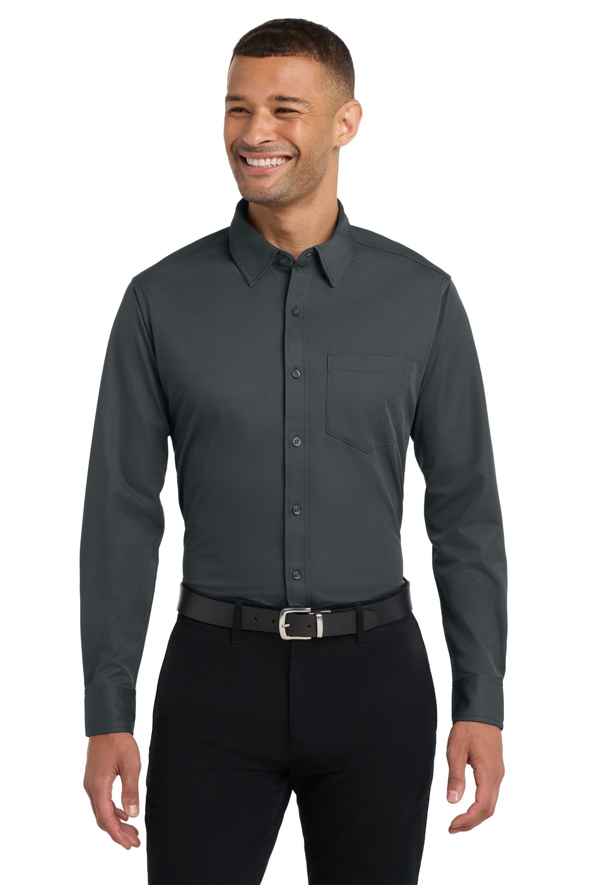 Port Authority Dimension Knit Dress Shirt