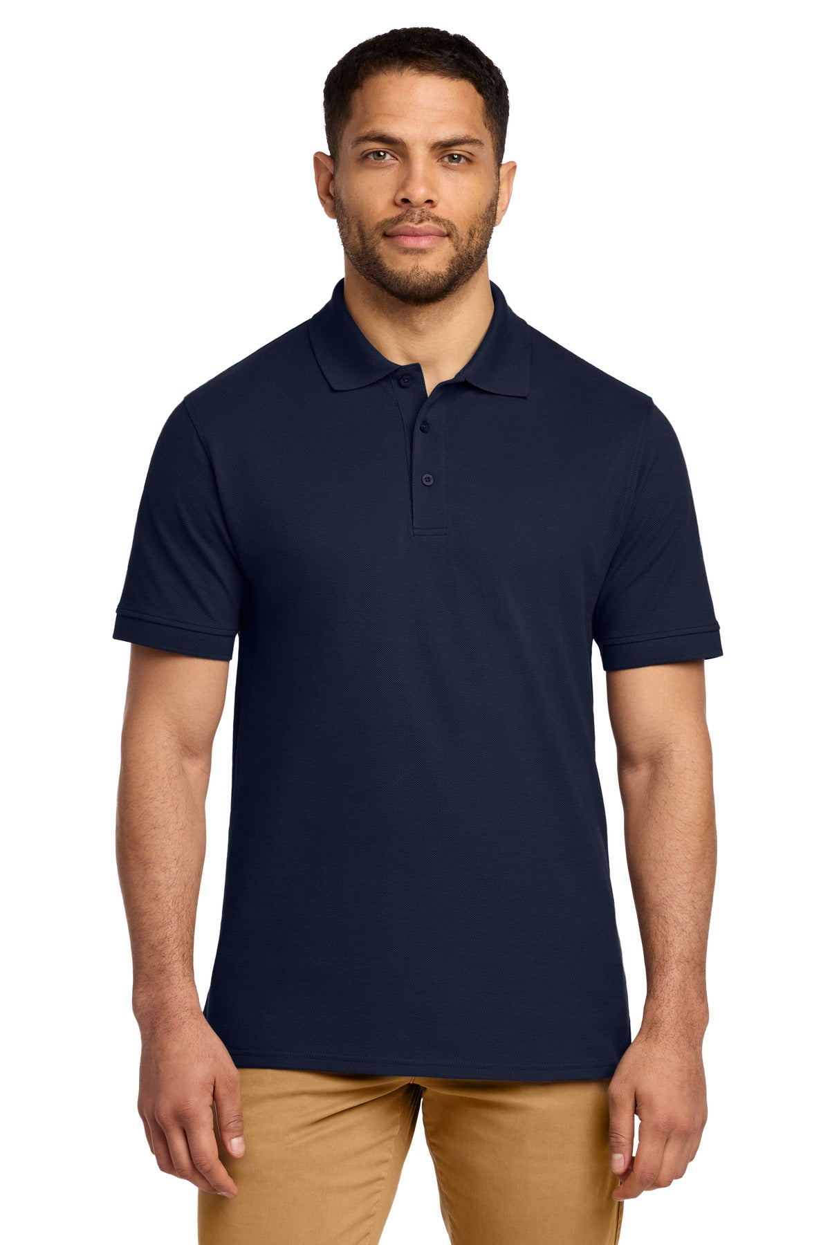 Port & Co Combed Ring Spun Pique Polo