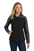 Port Authority Women's Hooded Core Soft Shell Jacket