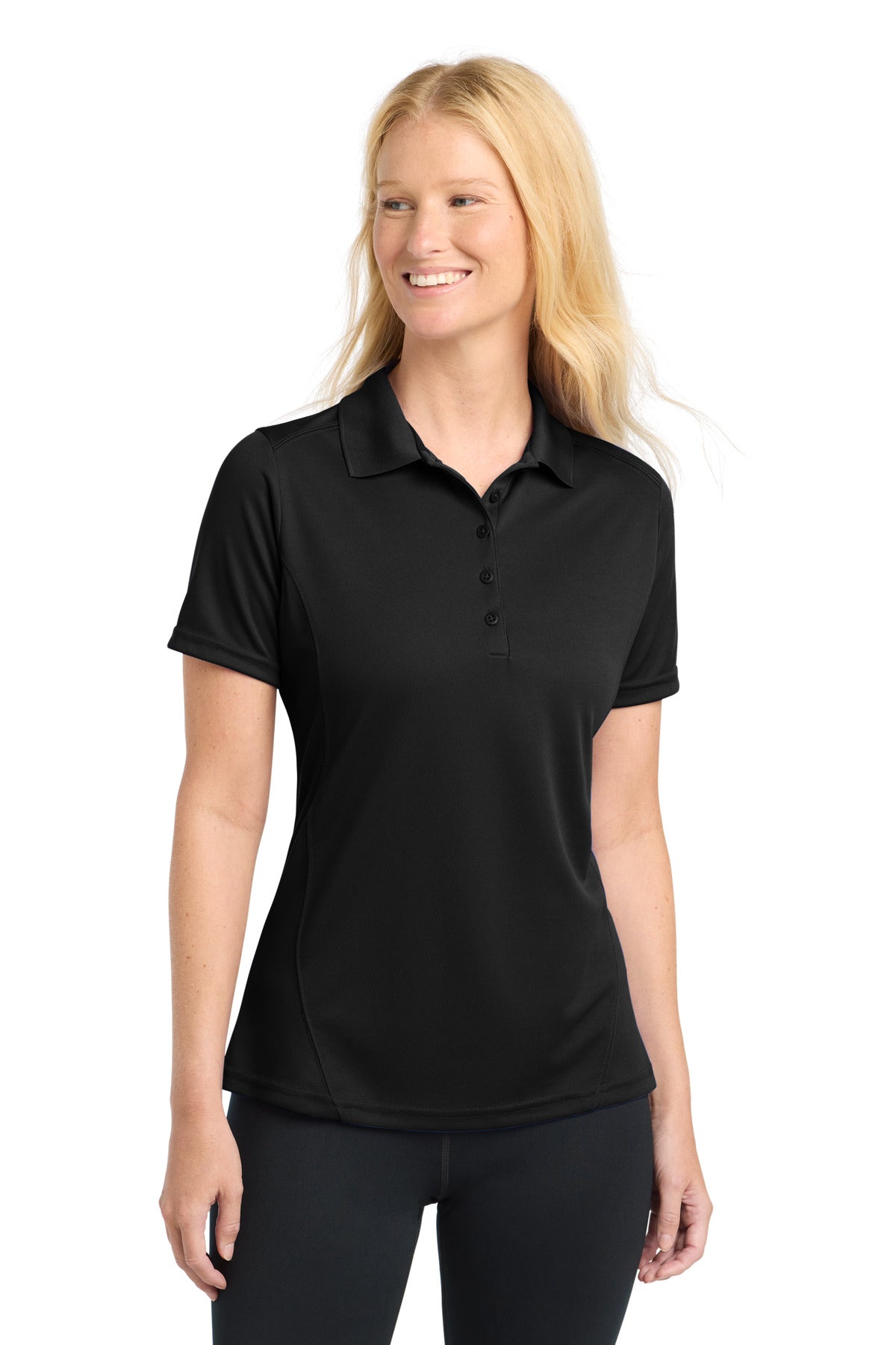 Sport-Tek Women's Dry Zone Raglan Accent Polo