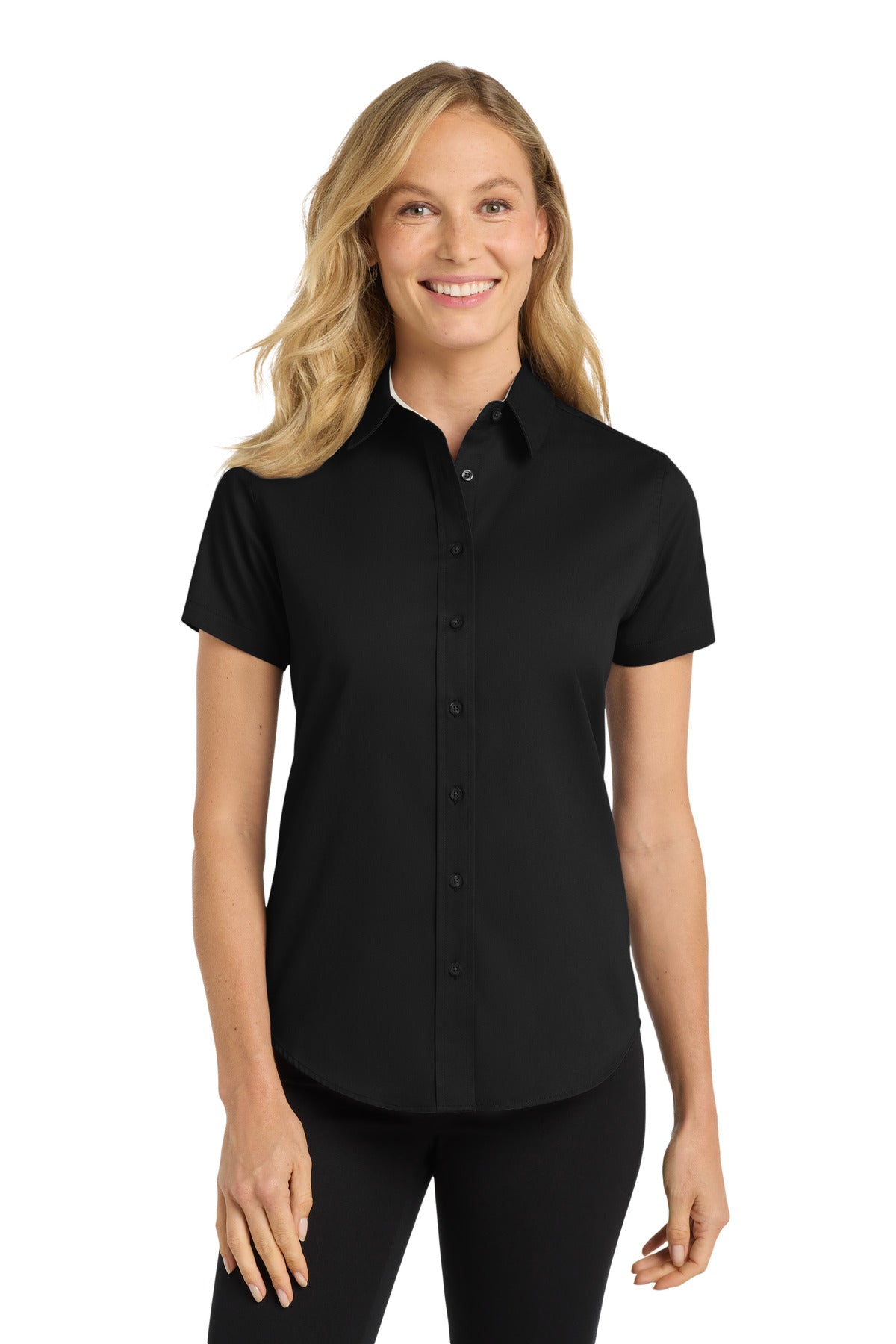 Port Authority Women's Short Sleeve Easy Care  Shirt