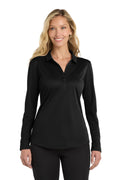 Port Authority  Women's Silk Touch   Performance Long Sleeve Polo