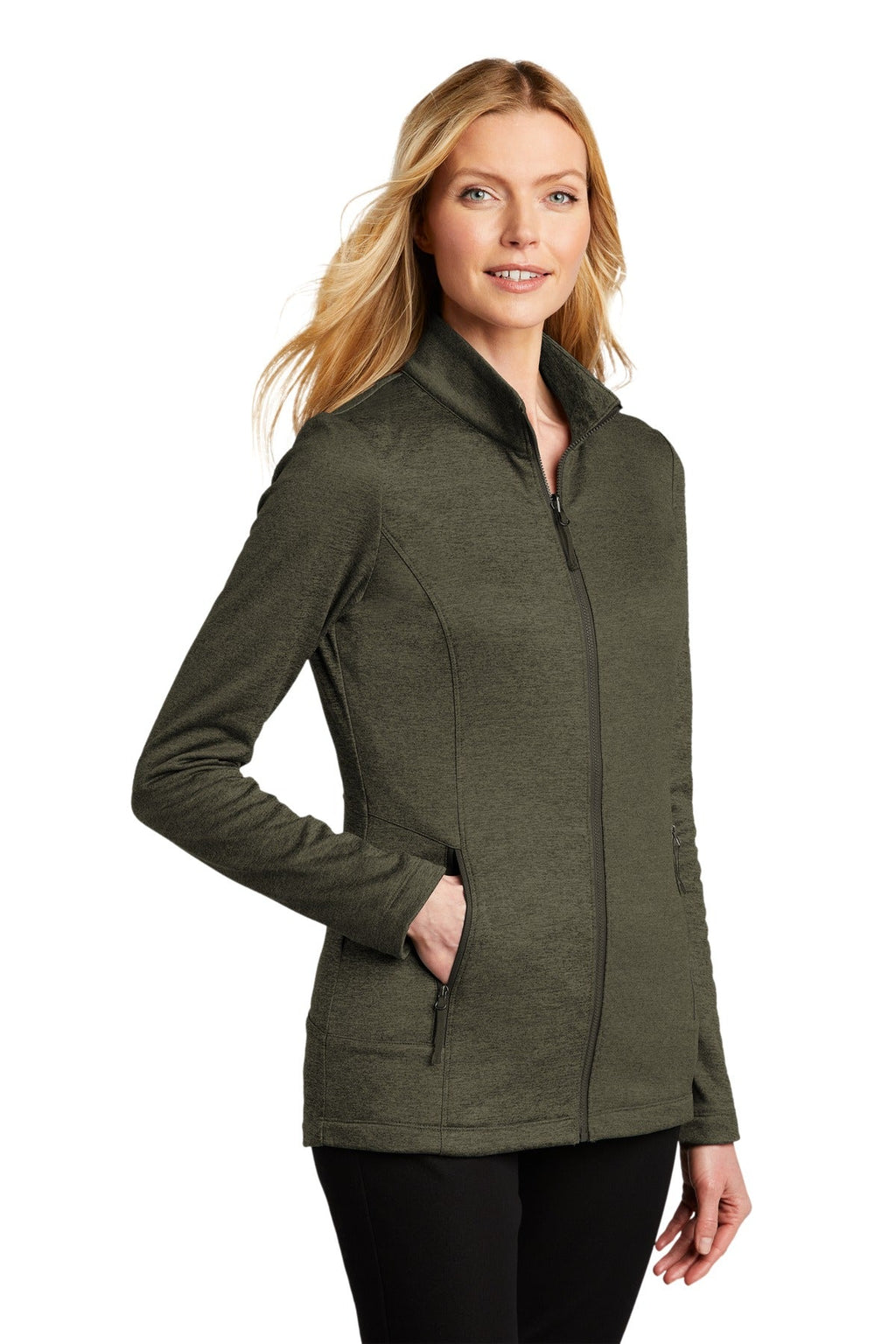 Port Authority Women's Collective Striated Fleece Jacket