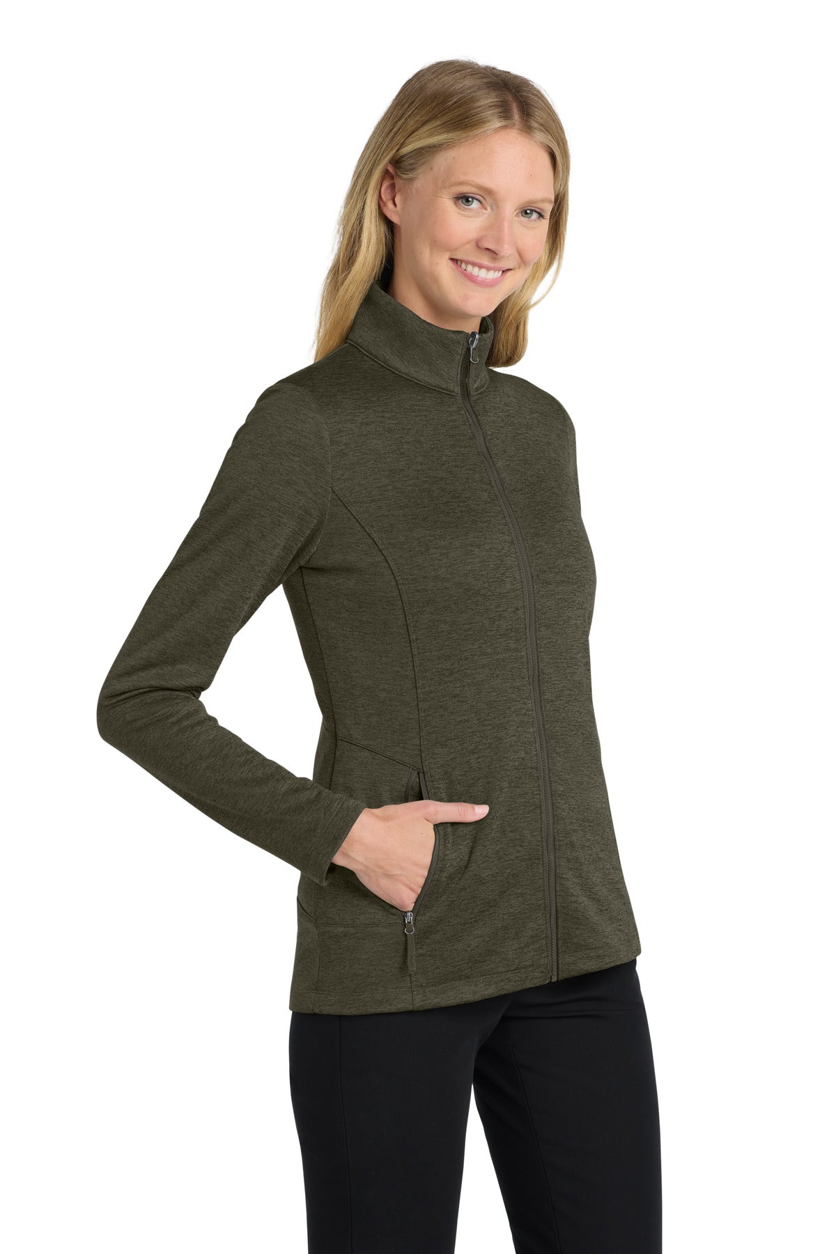 Port Authority Women's Collective Striated Fleece Jacket