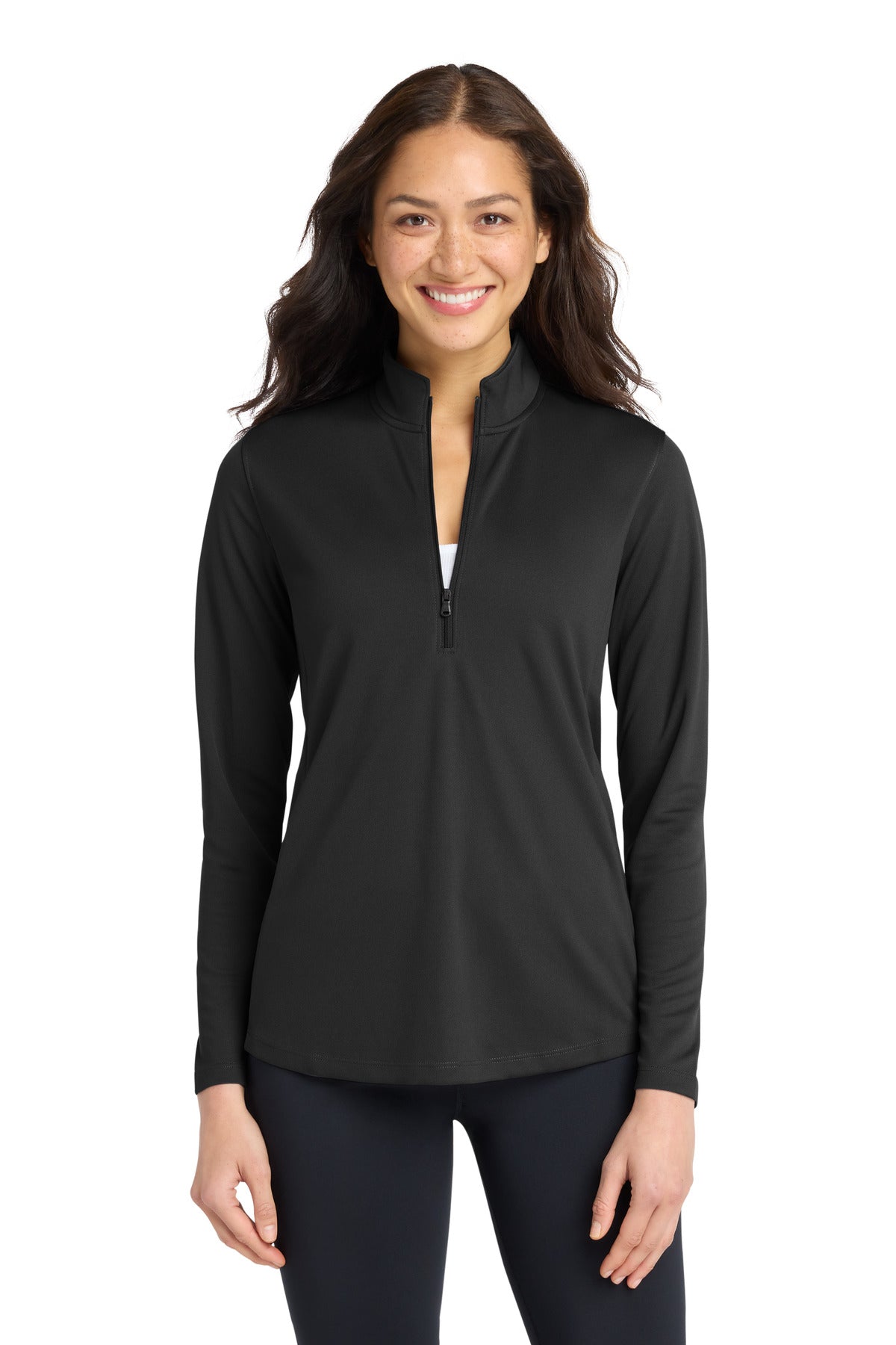 Port Authority Women's Dry Zone UV Micro-Mesh 1/4-Zip