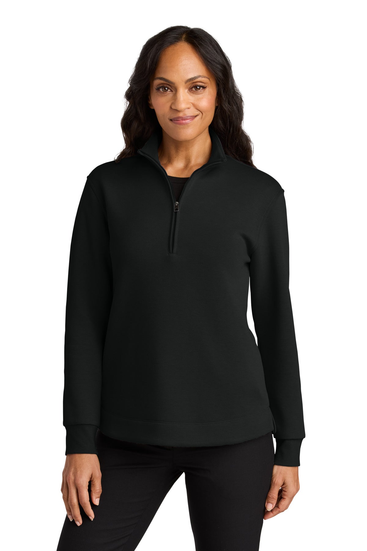 Port Authority Women's Wearever Signature Double Pique 1/4-Zip